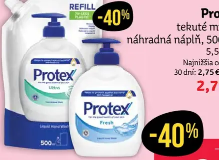 Protex Fresh tekuté mydlo náhradná náplň