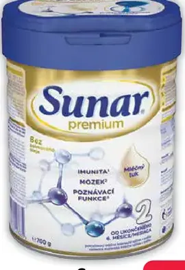 Sunar dojčenské mlieko