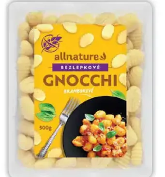 Alnatura bezlepkové Gnocchi
