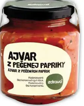 Zdravo Ajvar z pečenej papriky