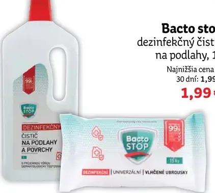 Bacto stop dezinfekčný čistič na podlahy