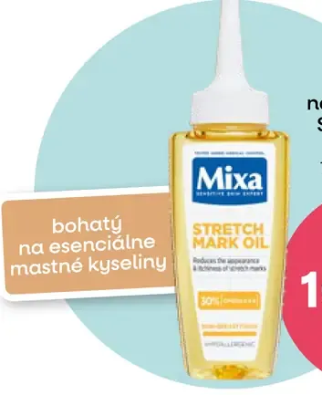 Mixa telový olej na jazvy a strie Stretch Mark