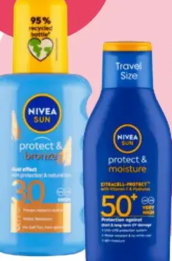 Nivea Sun Protect & Bronze sprej na opaľovanie SPF30