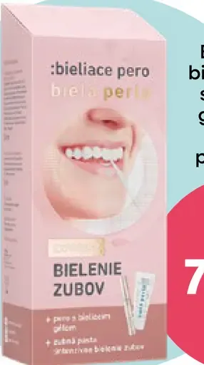 Biela Perla zubná pasta