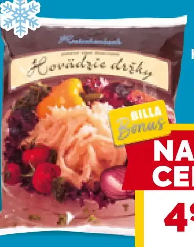 Hovädzie držky predvarené mrazené