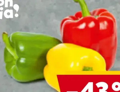 Paprika trikolóra