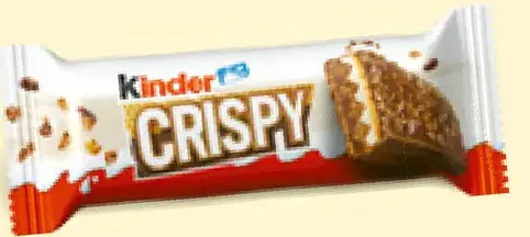 Kinder Crispy oblátka s kakaovou a orechovou náplňou