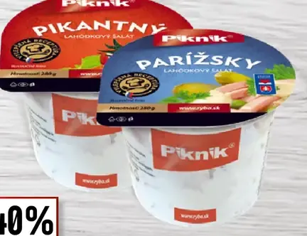 Piknik šalát 2 druhy