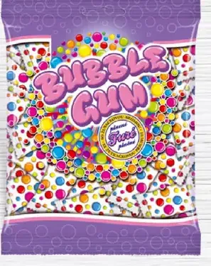 Furé Bubble gum s náplňou so žuvačkovou arómou