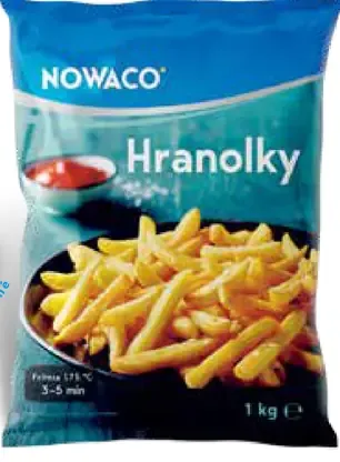 Hranolčeky hlboko zmrazené