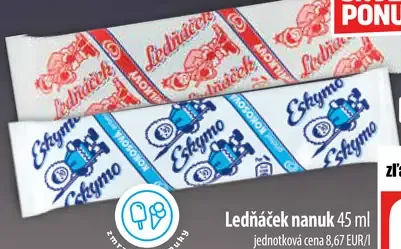 Lučina Ledňáček a Eskymo nanuk