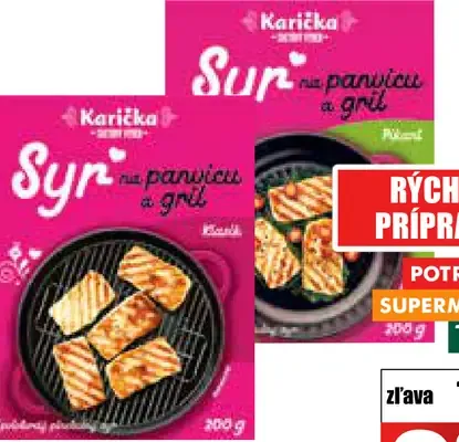 Karička na gril typu Halloumi