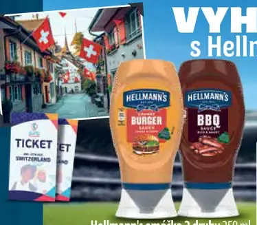 Hellmann's omáčka 2 druhy