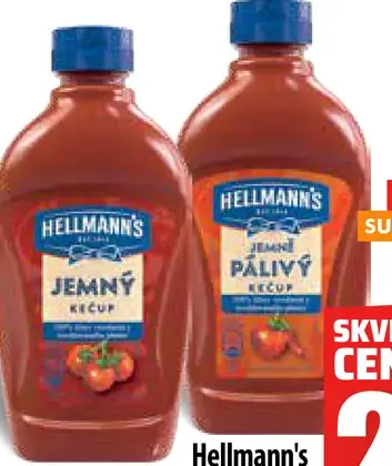 Hellmann's kečup 2 druhy