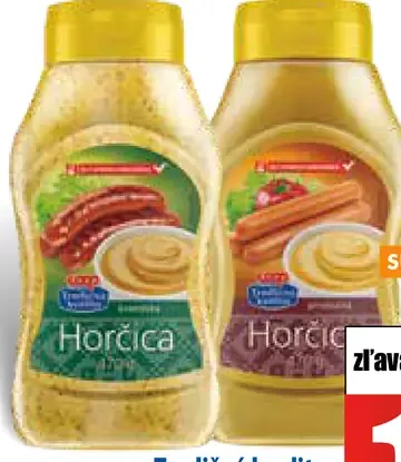 Tradičná kvalita Horčica 2 druhy