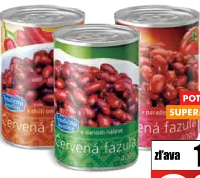 Tradičná kvalita Fazula červená