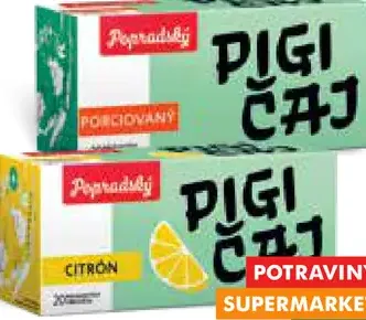 Pigi čaj 2 druhy