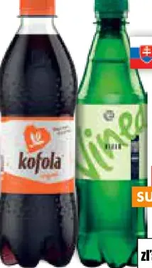 Kofola original a Vinea biela