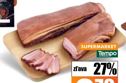 Tempo Bravčový bok bez kosti údený