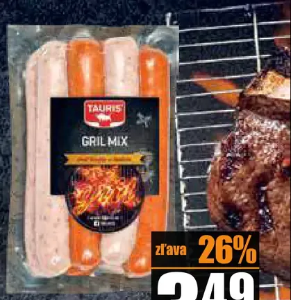 Tauris Gril klobásy mix