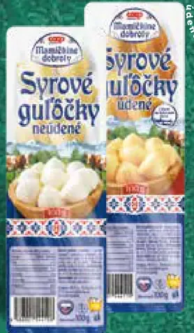 Mamičkine dobroty Syrové guľôčky neúdené
