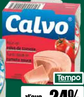 Calvo tuniak 2 druhy