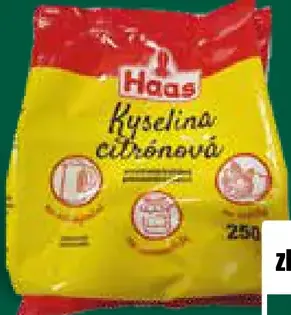 Haas Kyselina citrónová