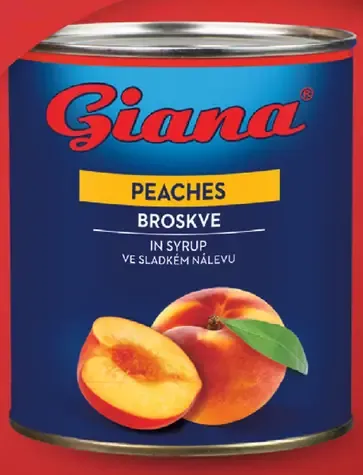Giana Broskyne v sladkom náleve