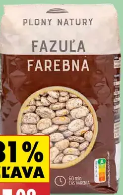 Plony Natury Fazuľa farebná