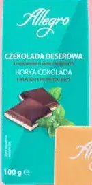 Allegro Čokoláda plnená rôzne druhy/ mliečna arašidová
