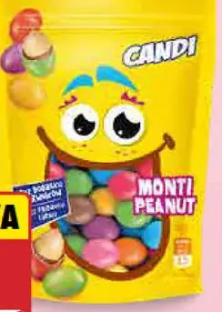 Candi Monti dražé arašidy