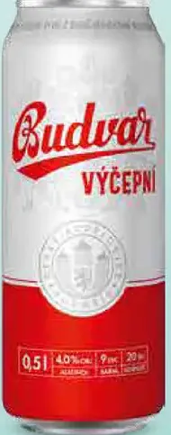 Budvar Výčepní 10° plechovka