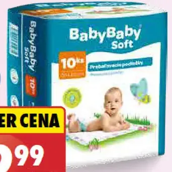 Baby Soft jednorazové prebaľovacie podložky
