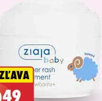 Ziaja Baby detský krém proti zapareninám