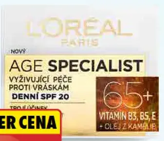 L’Oréal pleťový krém 65+ denný/nočný