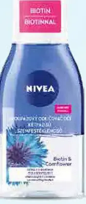 Nivea odličovač očí jemný/dvojfázový