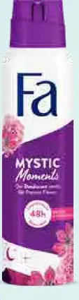 Deodorant v spreji Invisible/Mystic Fa