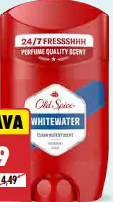 Tuhý dezodorant Whitewater Old Spice
