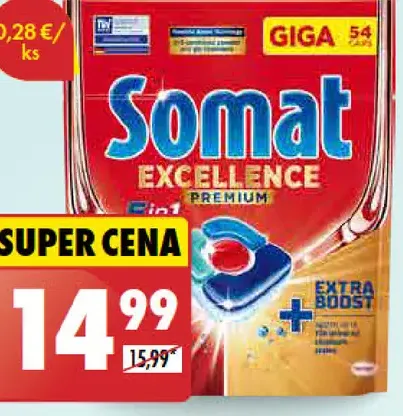 Somat Kapsuly do umývačky Excellence 5 in 1