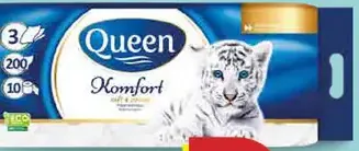 Queen Toaletný papier Komfort