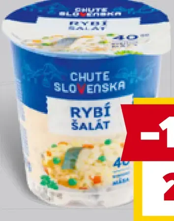 Chute Slovenska rybí šalát