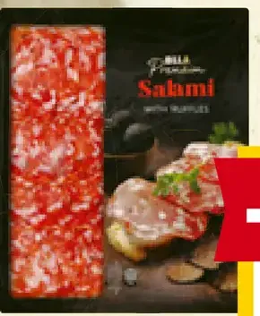 BILLA Premium saláma s hľuzovkou