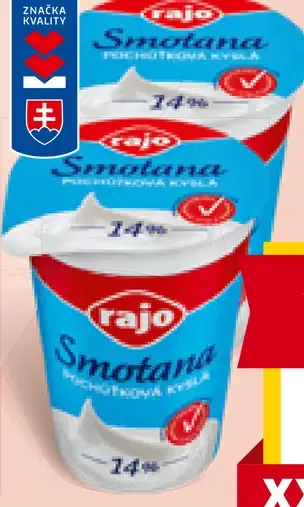 Rajo Smotana kyslá