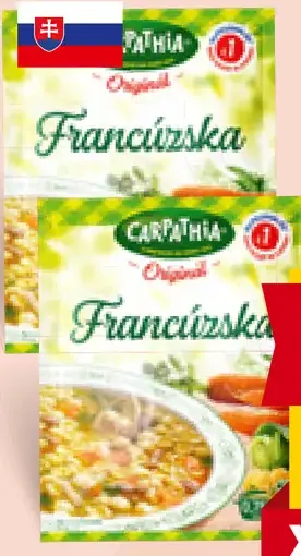 Carpathia Francúzska instantná polievka