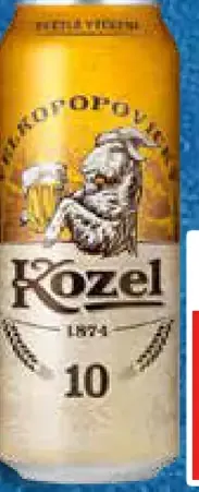 Kozel plechovka