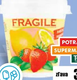 Fragile mrazený krém