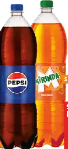 Pepsi Mirinda Pomaranč červená