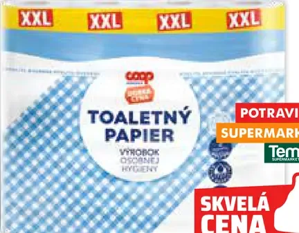 Toaletný papier XXL