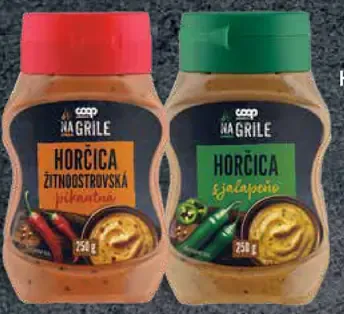 Horčica tradičná / Horčica s jalapeño