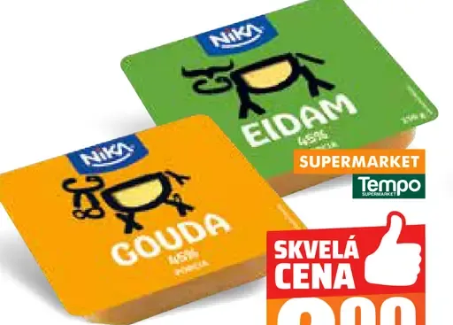 Eidam/Gouda porcia